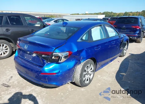 2023 Honda Civic Lx from USA, damaged, VIN 2HGFE2F25PH535591